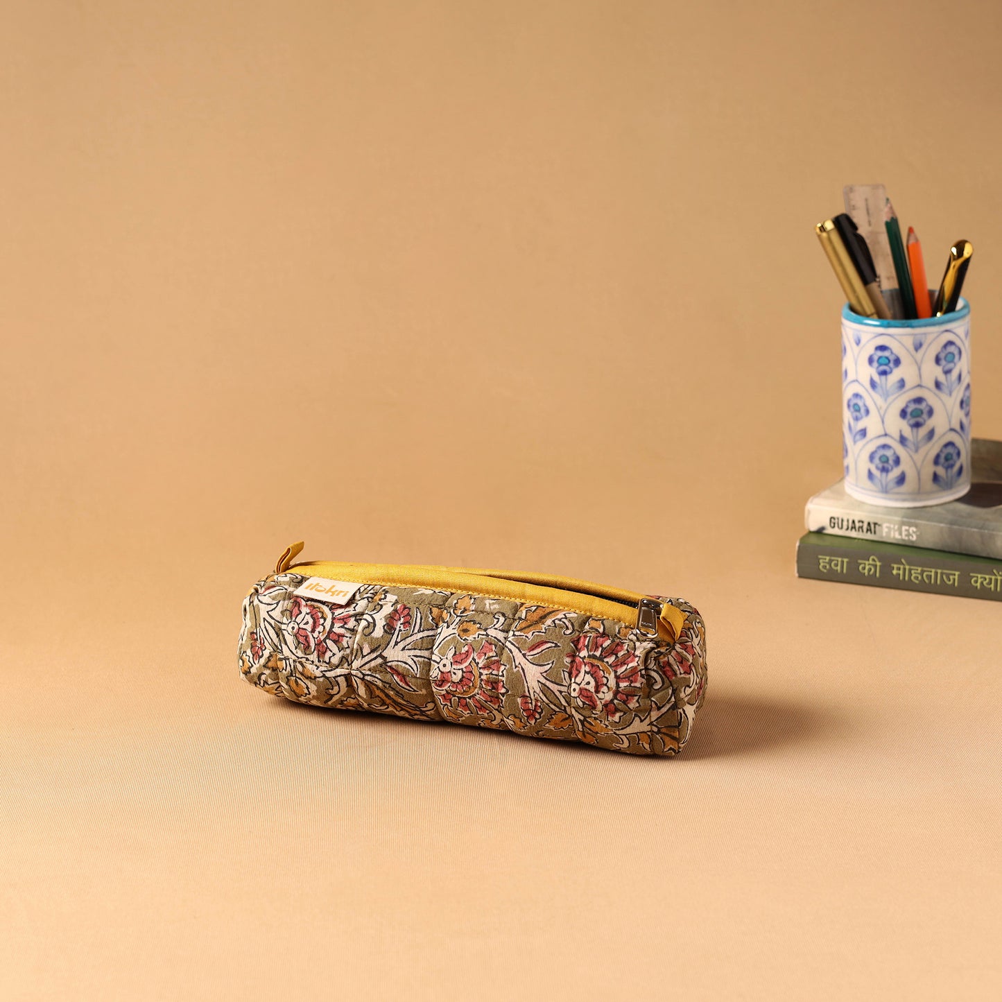 Handcrafted Quilted Pencil Pouch 23