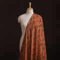 Pomegranate Peel Hand Block Print Cotton Fabric 01