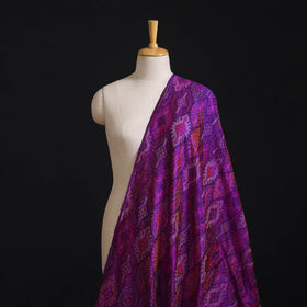 Handloom Raw Silk Pochampally Ikat Fabric 07