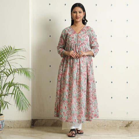 Sanganeri Block Printed Kurta