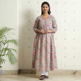 Sanganeri Block Printed Kurta