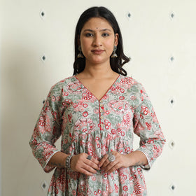Sanganeri Block Printed Kurta