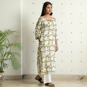 Sanganeri Block Printed kurta