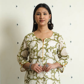 Sanganeri Block Printed kurta