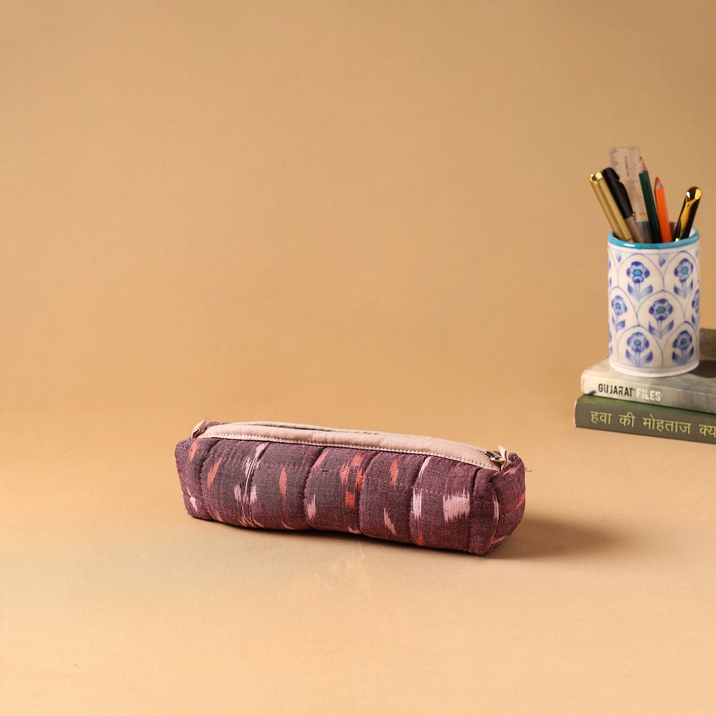 Handcrafted Quilted Pencil Pouch 46