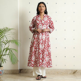 Sanganeri Block Printed kurta