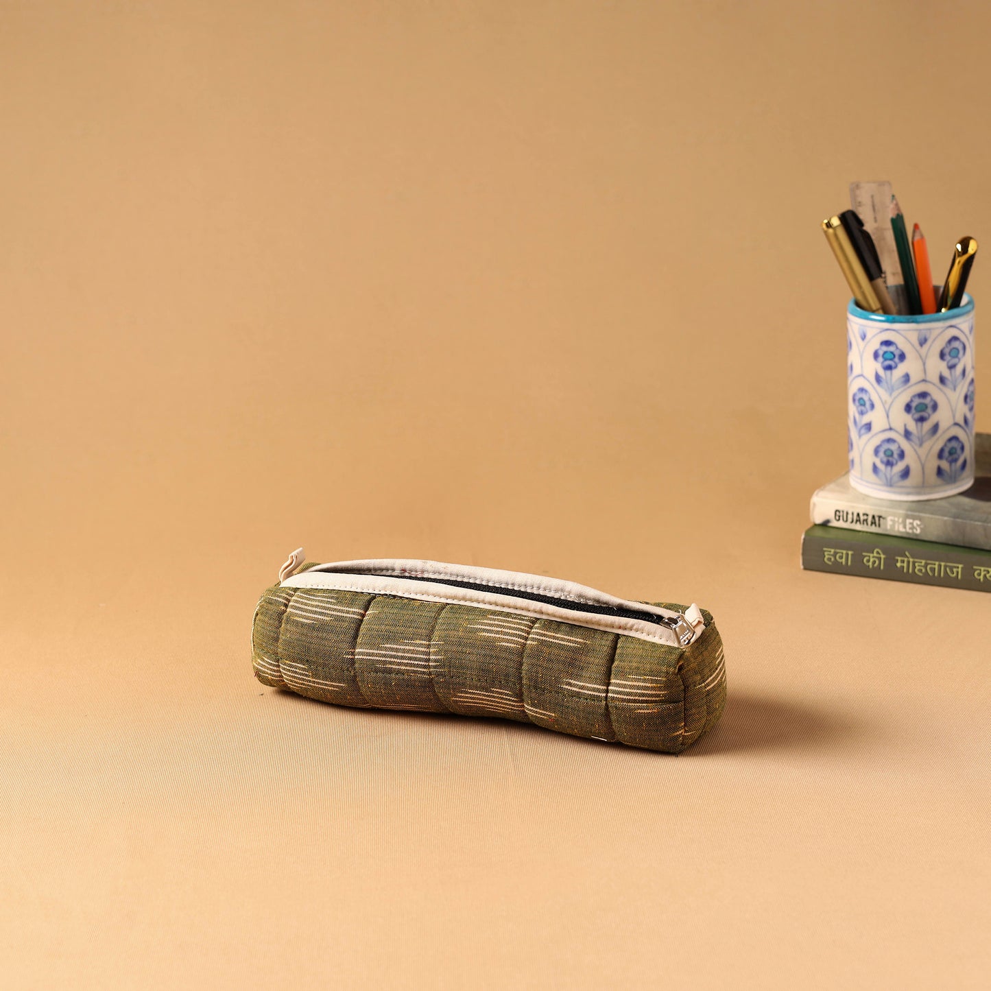 Handcrafted Quilted Pencil Pouch 49
