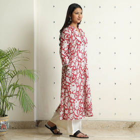 Sanganeri Block Printed kurta