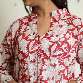 Sanganeri Block Printed kurta