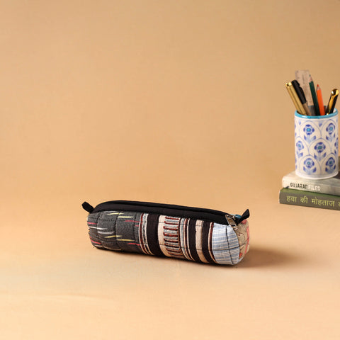 Handmade Quilted Cotton Pencil Pouch 02