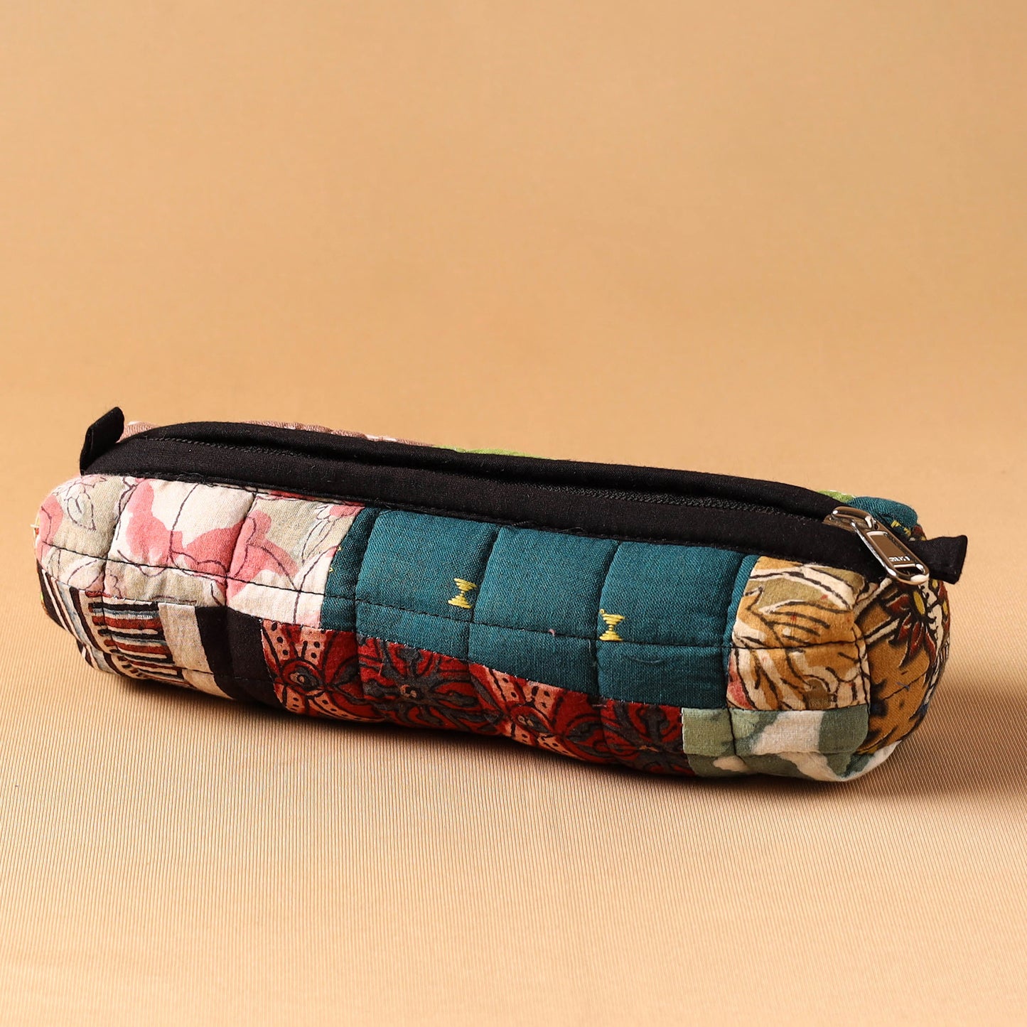 Handmade Quilted Cotton Pencil Pouch 03