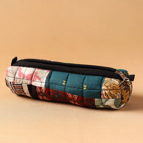 Handmade Quilted Cotton Pencil Pouch 03