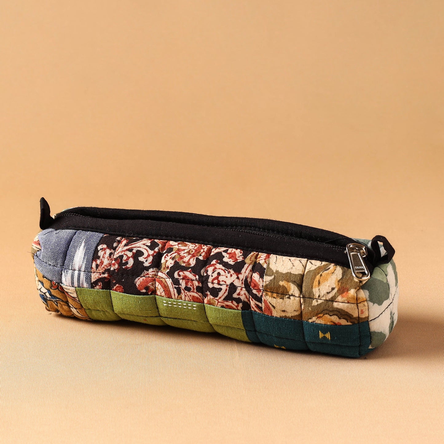Handmade Quilted Cotton Pencil Pouch 05