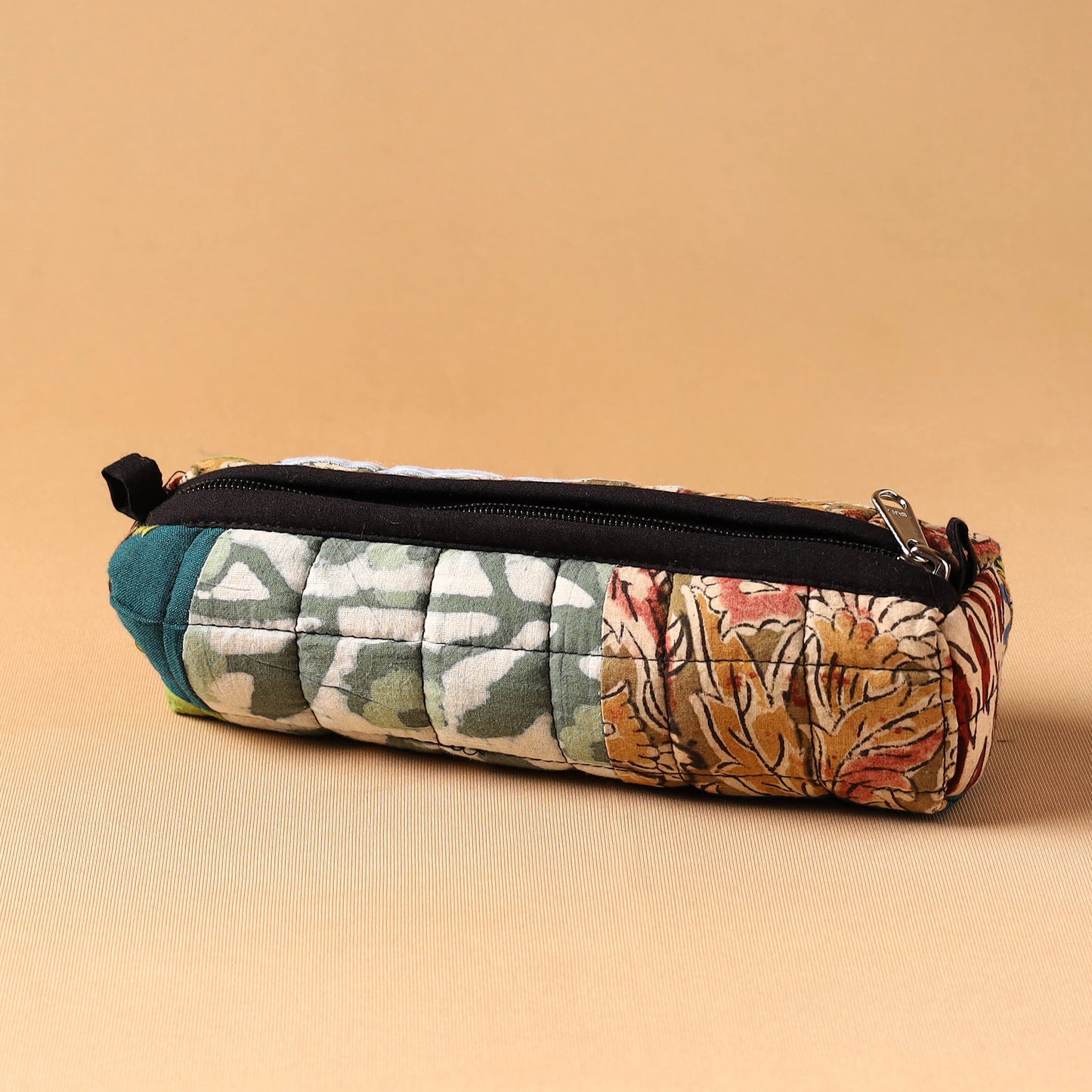 Handmade Quilted Cotton Pencil Pouch 06