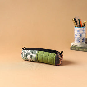 Handmade Quilted Cotton Pencil Pouch 07