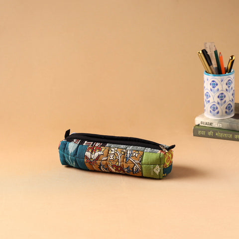 Handmade Quilted Cotton Pencil Pouch 08