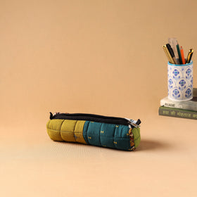 Handmade Quilted Cotton Pencil Pouch 01