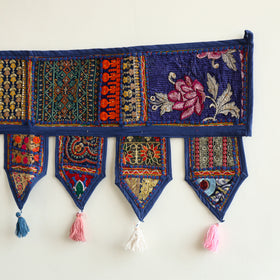 Khambadiya patchwork toran for festive decor