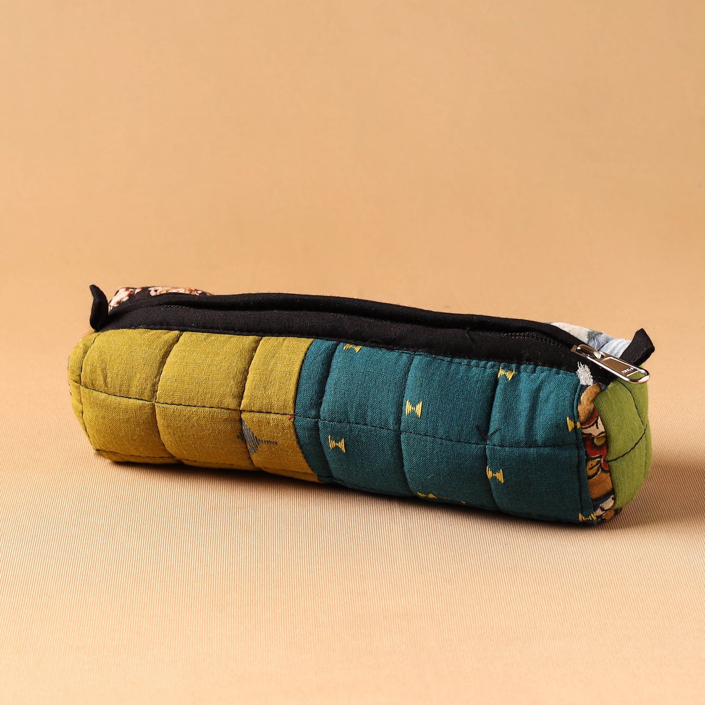 Handmade Quilted Cotton Pencil Pouch 01