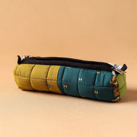 Handmade Quilted Cotton Pencil Pouch 01