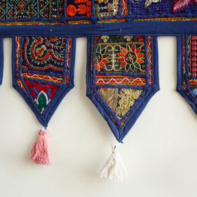 Khambadiya patchwork toran for festive decor