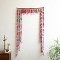 Handmade Beadwork Felt Bandhanwar Toran with Side Hangings 20