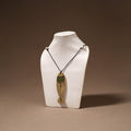 Kerala Mural Handpainted Bamboo Fish Necklace 150