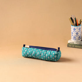 Handmade Quilted Cotton Pencil Pouch 15