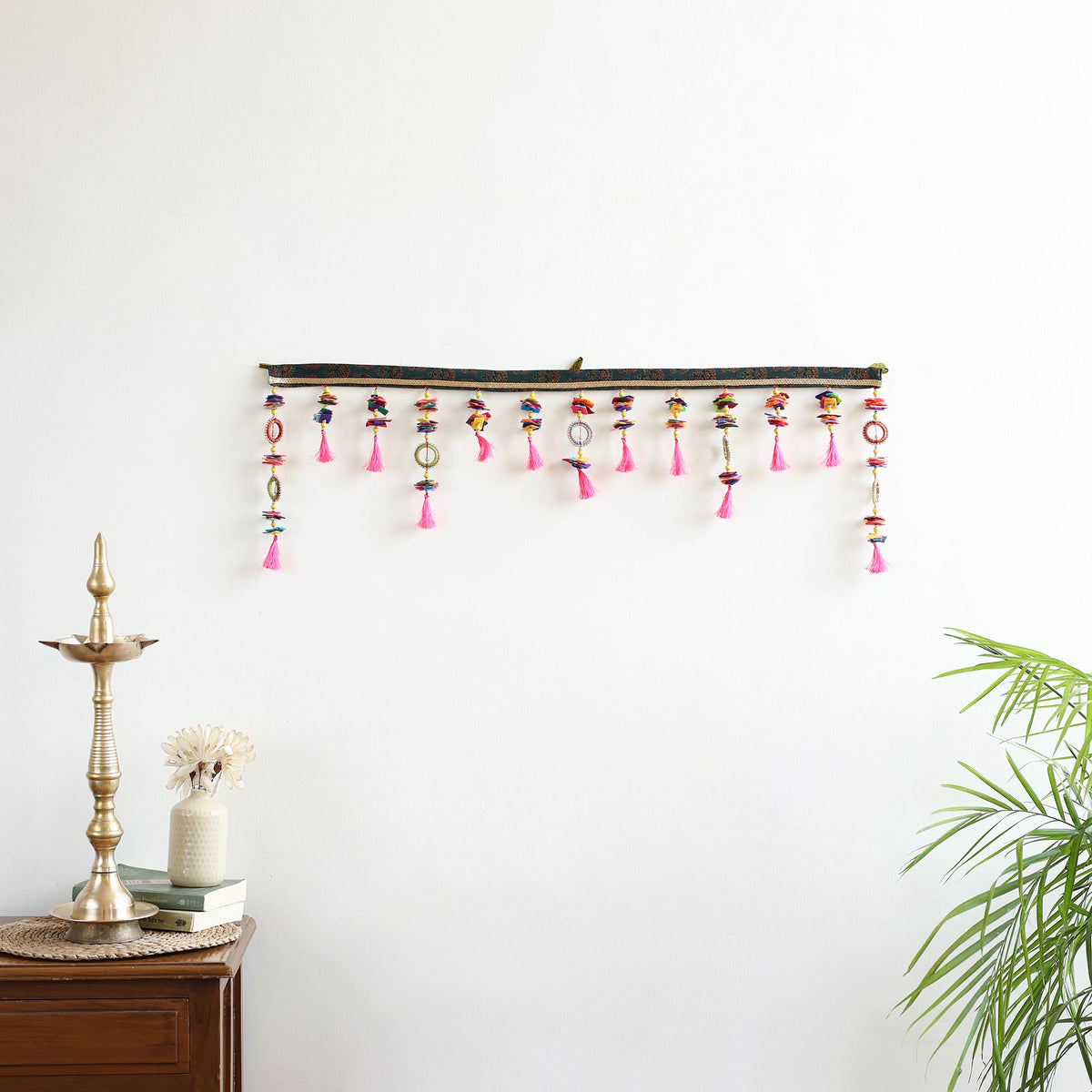 Handmade Beadwork Felt Bandhanwar Toran 02