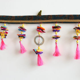 Handmade Beadwork Felt Bandhanwar Toran 02
