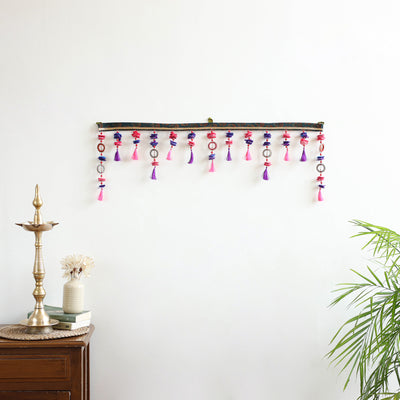 Handmade Beadwork Felt Bandhanwar Toran 04