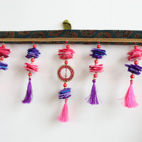 Handmade Beadwork Felt Bandhanwar Toran 04