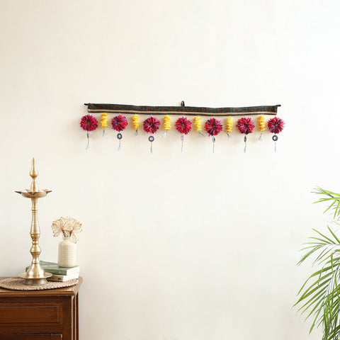Handmade Beadwork Felt Bandhanwar Toran 08