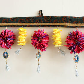Handmade Beadwork Felt Bandhanwar Toran 08