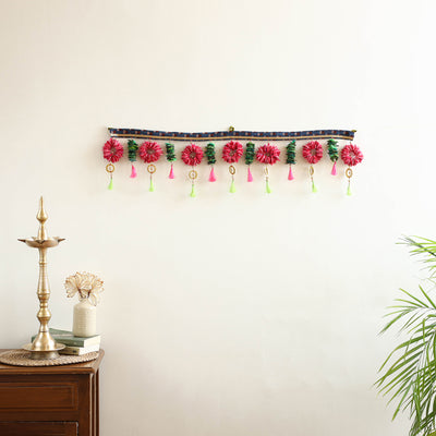 Handmade Beadwork Felt Bandhanwar Toran 09