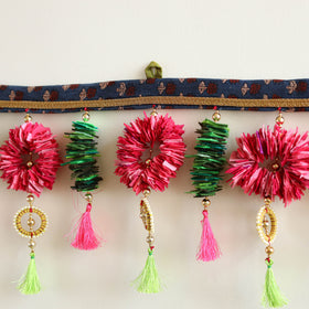 Handmade Beadwork Felt Bandhanwar Toran 09