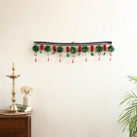 Handmade Beadwork Felt Bandhanwar Toran 12