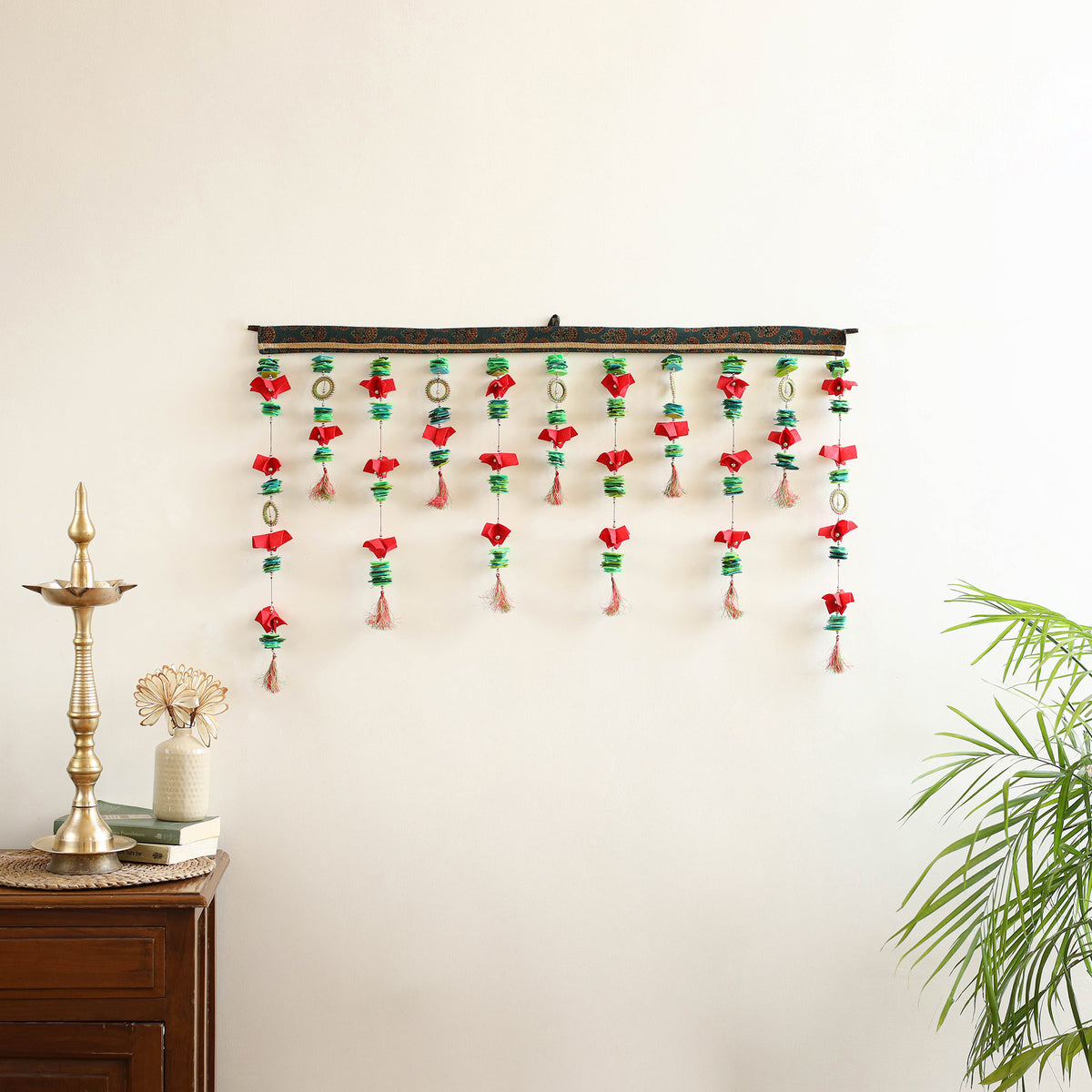 Handmade Beadwork Felt Bandhanwar Toran 14