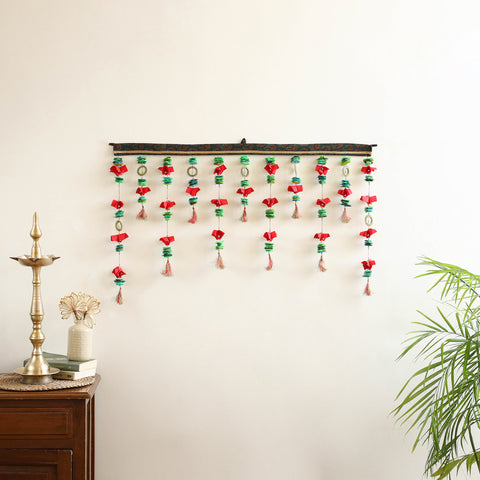Handmade Beadwork Felt Bandhanwar Toran 14