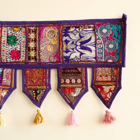 Khambadiya patchwork toran for festive decor
