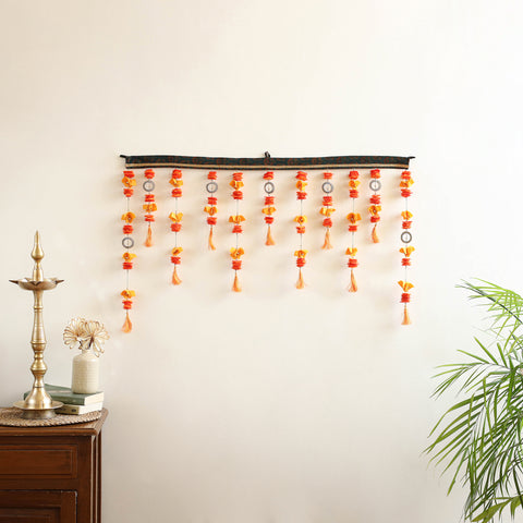 Handmade Beadwork Felt Bandhanwar Toran 16