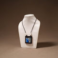 Kerala Mural Handpainted Bamboo Necklace 175