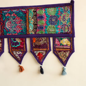 Khambadiya patchwork toran for festive decor