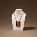 Kerala Mural Handpainted Bamboo Necklace 200
