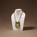 Kerala Mural Handpainted Bamboo Necklace 210