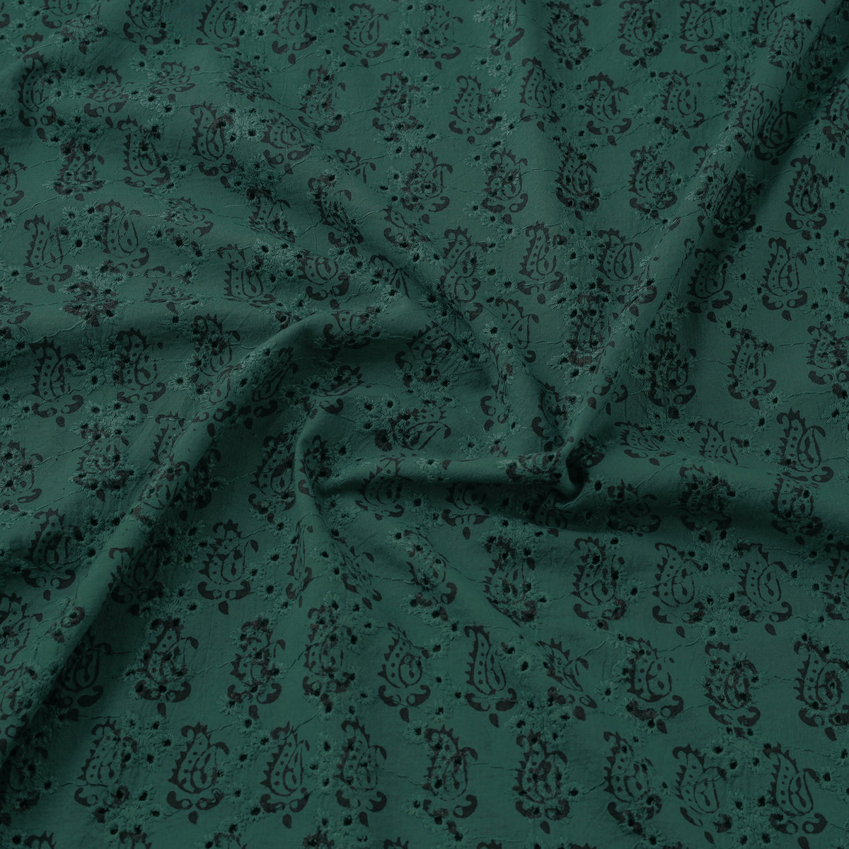 Bagh Hand Block Print Natural Dyed Cotton Hakoba Fabric 02