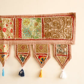 Khambadiya patchwork toran for festive decor
