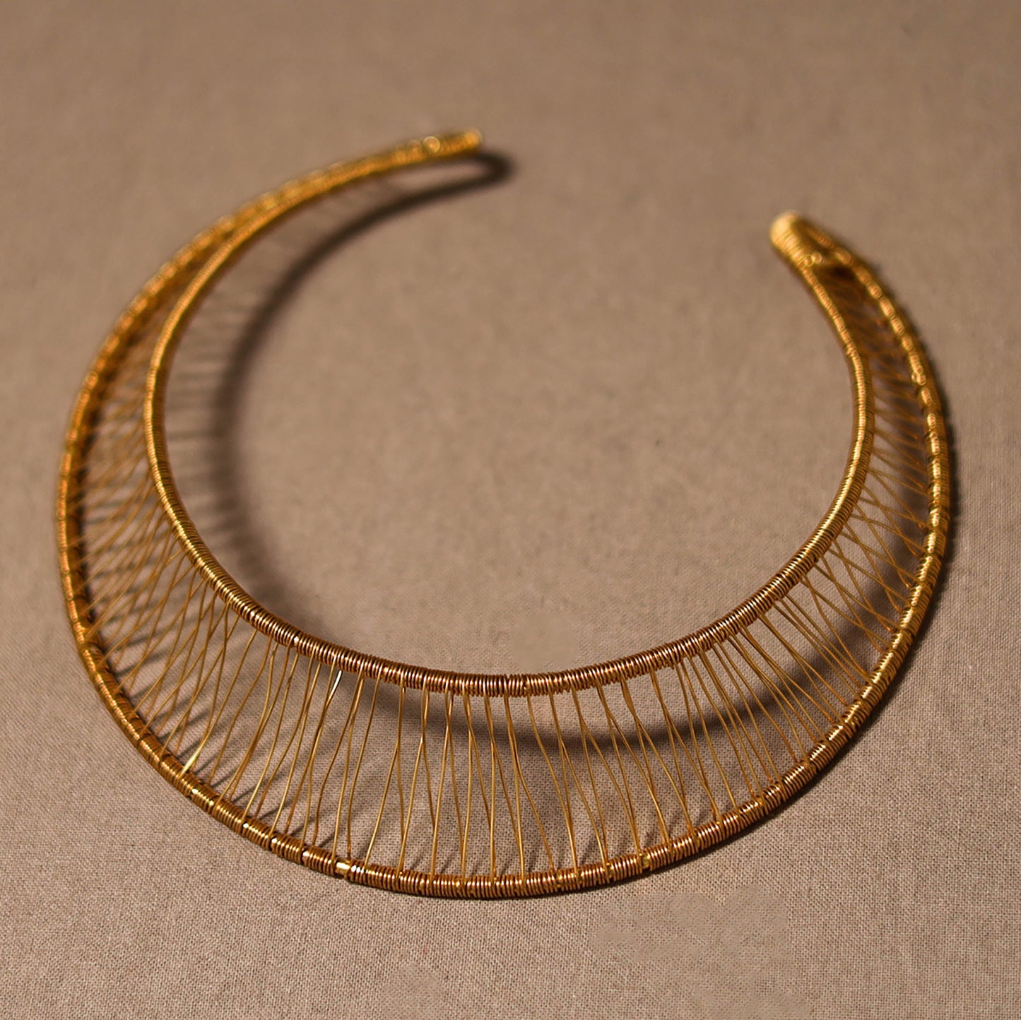 Brass Metal Handcrafted Choker Necklace 118