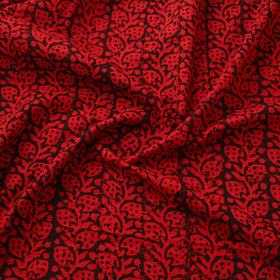 Bagh Hand Block Print Natural Dyed Cotton Hakoba Fabric 04