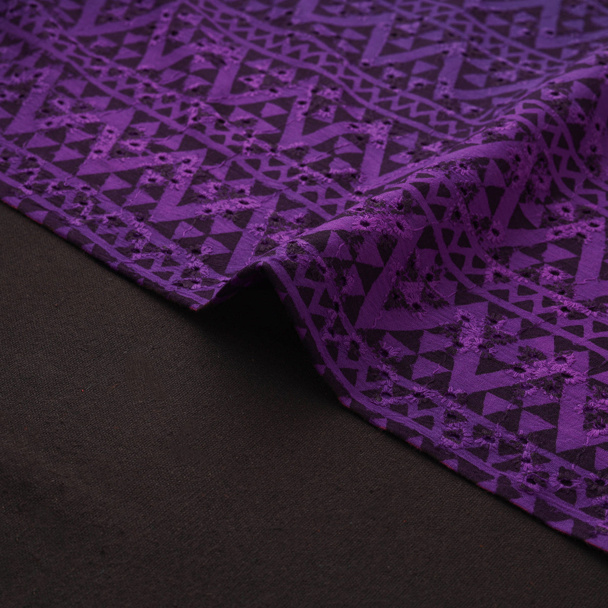 Bagh Hand Block Print Natural Dyed Cotton Hakoba Fabric 05